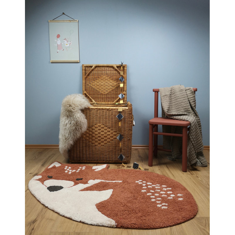 Catlett Cotton Brown Indoor Rug
