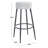 Arlandria Upholstered Counter Stool with Metal Frame-186428220