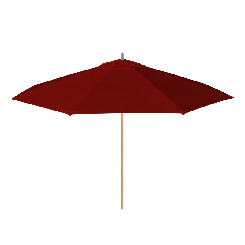 Parasol en teck 11 pi, Orange