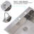 30'' L Single Bowl Stainless Steel Kitchen Sink