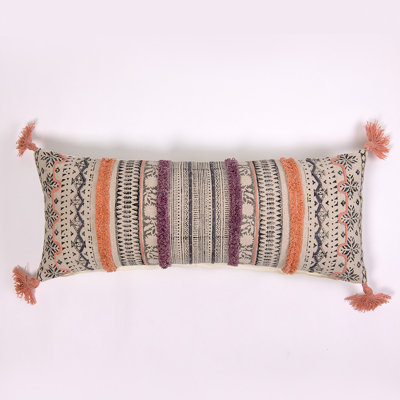 Tege Bolster Pillow Cover & Insert