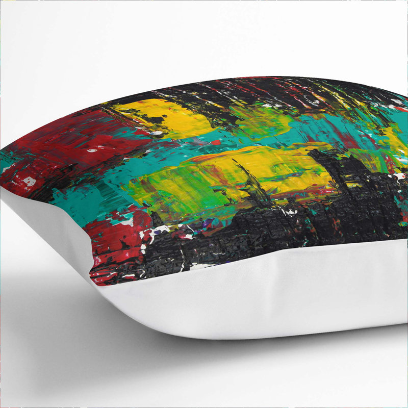 Square Throw Cushion, 55 x 55 cm, White