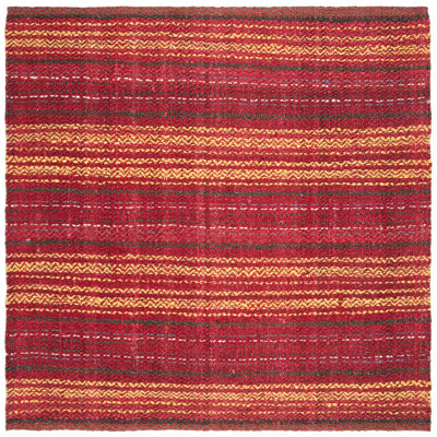 Tapis en jute tissé à la main Harlan