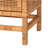 Wroblewski Bali & Pari Vivan Bohemian Honey Rattan And Mahogany Wood 3-Drawer Storage Cabinet