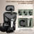 Comfy Breathable Ergonomic Task Chair with Headrest-1335067290-1261404758