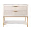 Kim 2 - Drawer Solid Wood Nightstand-871055806