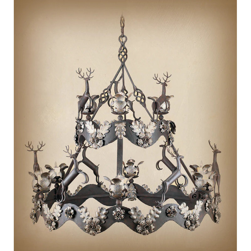 9 - Light Dimmable Classic / Traditional Chandelier