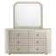 Commode 6 tiroirs avec miroir Ibby