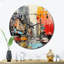 Horloge murale Urban Collage II-93394030