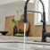 Pull Down Single Handle Kitchen Faucet with Accessories