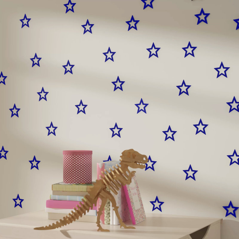 Adhésif décoratif Rozlynn, Bleu marine