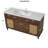 60" Free Standing Single Bathroom Vanity