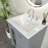 Jermia 24 " W Free Standing Wall Mounted 1 Single Vanity Bathroom Vanity With Ceramic Top-1153104870