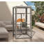 Structure en acier pour chat pour chat
