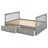 Full Over Full Bunk Bed With Drawers