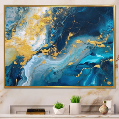 " Agathe Ripple Golden Rivers I "