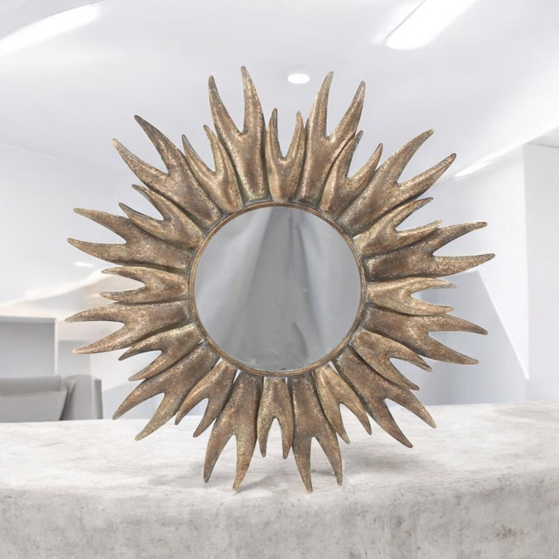 Metal Round Mirror