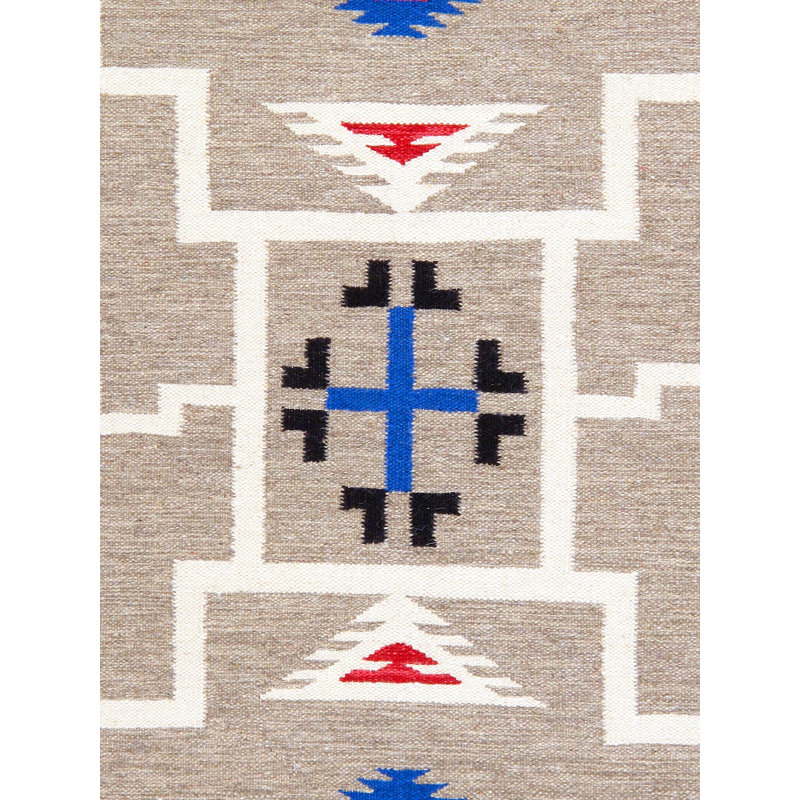 Tapis moka en laine réversible Isabelline Tuscany Collection - 5 pi 0 po x 6 pi 11 po