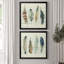 Shiplap Feathers I - Ensemble de 2 reproductions d'art-668167149-668167156-668167163