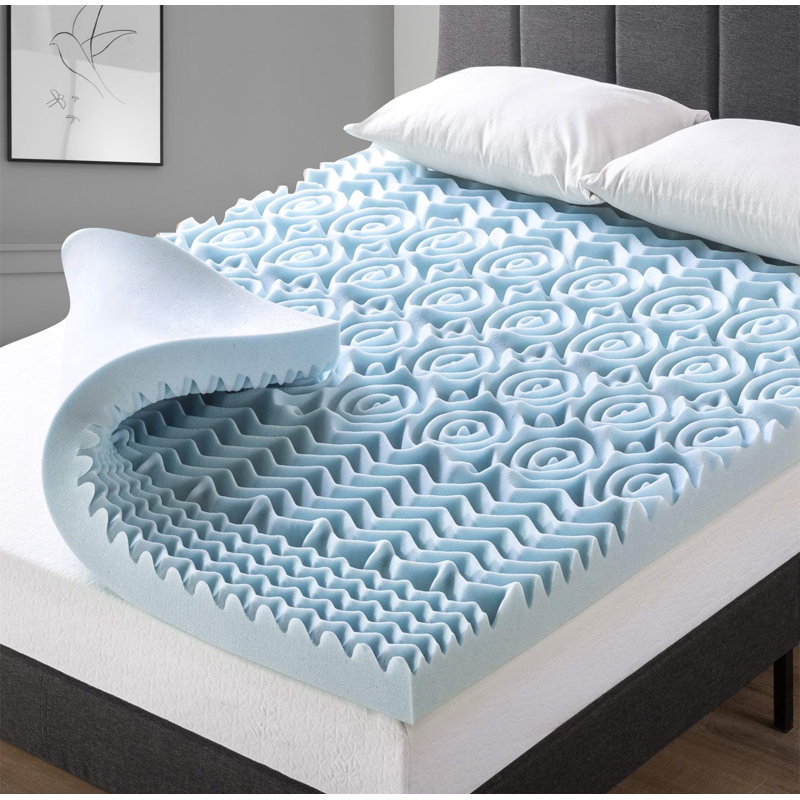 2cm Memory Foam Mattress Topper, Double (4'6)