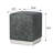 Daaniyal 14.6'' Wide Square Cube Ottoman-1718847616