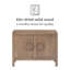Buffet en bois massif Colston