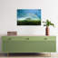 «Great Wall Winter Mist Dramatic Abstract Contemporary Landscape Landscape», reproduction d'art mural-831473637