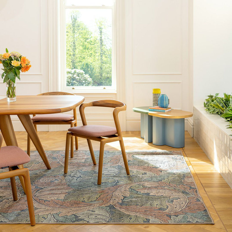 Vintage Look Area Rug, Rectangle 80 x 150 cm