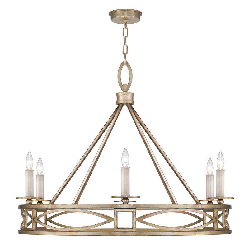 Cienfuegos 6 - Light Chandelier, Gold