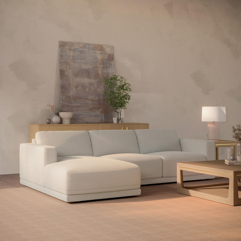 2 Piece Right Side Tribeca Sofa, Right Hand Facing