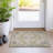 Machine Washable Indoor/Outdoor Segin ACN1103 Wheat Rug-109484687