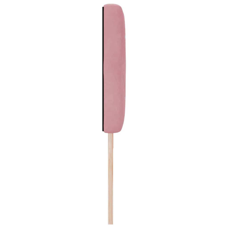  Velvet Headboard Argyle With Headboard Velvet, Pink, 88cm H x 180cm W x 7cm D