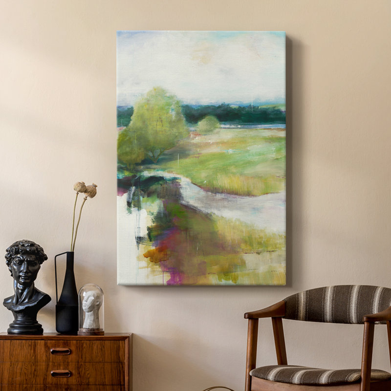 Crossing the Stream - galerie sur mesure Cavas, H 48 po x l 32 po