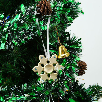 2.5'' Crystal Holiday Shaped Ornament