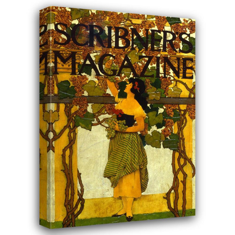 A Grape Gatherer (couverture de magazine Scribner)
