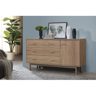 Isabeau 144 Cm Wide 3 Drawer Highboard