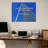 Artsy Quote "I’m easy to please and hard to satisfy." By Clint Hurdle Gallery Wrapped Canvas-758100164