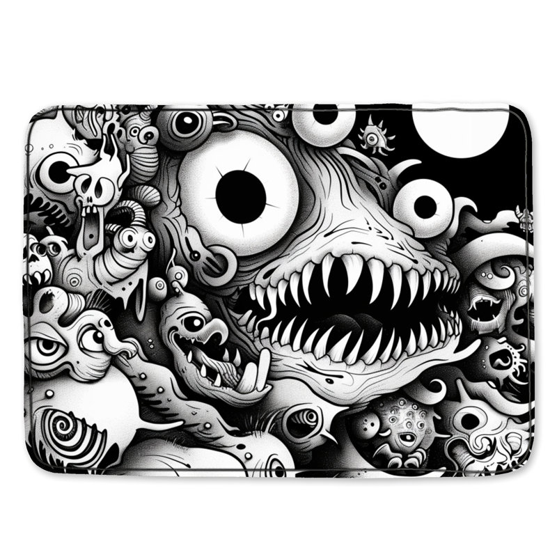 Tapis de bain Monsters Fantasy, L 24 po x L 17 po
