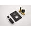 Douche luxueuse pour salle de bain noir mat, pomme de pluie de 10 pouces, douche à main, jets de corps, ensemble de composants de valve d'équilibre,