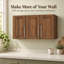 Armoire de rangement murale