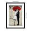 «Magical Rain» par Loui Jover, reproduction d'art encadrée sur bois-2056024366