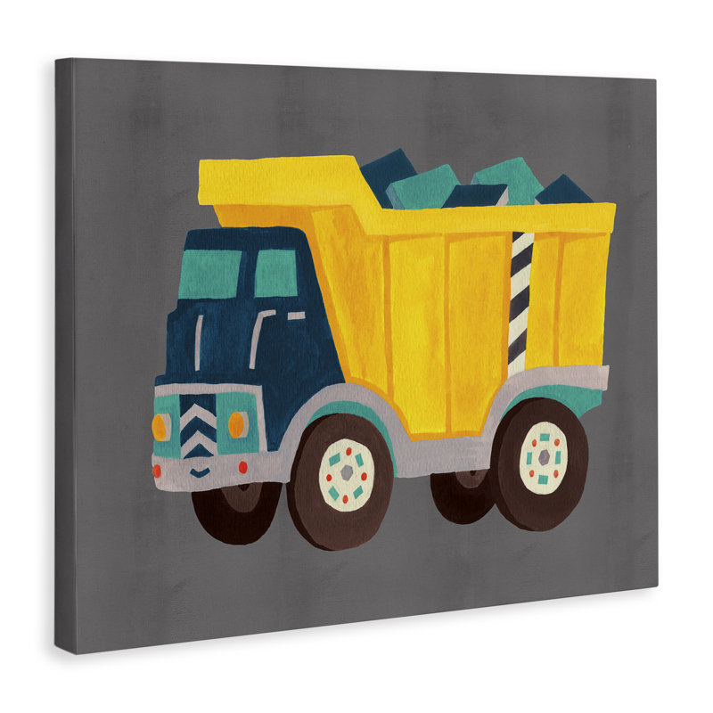 "Dump Truck", art mural par Irene Chan, H 24 po x l 30 po