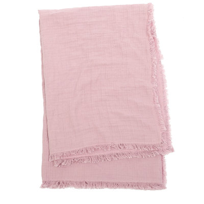 Pearl Feather Gauze Woven Throw Blanket