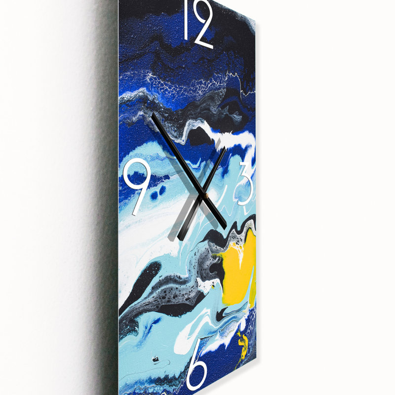 Horloge murale Abstract Composition, Grand