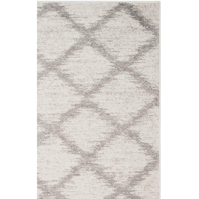 Oddger Performance Geometric Rug, Rectangle 4' x 6'