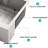 30 Inch Stainless Steel Apron Front Sink - 16 Gauge, With Easy Design And Drain Strainer Installation Guide 10 Deep 30" Construction Pad For Quiet Cooking