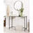 13.8'' Glass Top Console Table-523764178-523764191-526101898