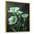 Toile avec cadre flottant or