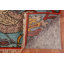 Tapis oriental bleu à motif d'animaux All-Over Ziegler