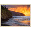 Impression sur la côte de l'Oregon - art mural paysage côtier - plage de l'océan Pacifique, affiche sur toile - art de la falaise maritime-86934271